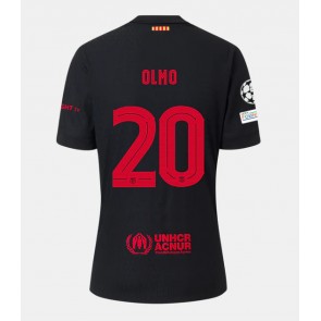 Barcelona Dani Olmo #20 Bortatröja 2024-25 Kortärmad